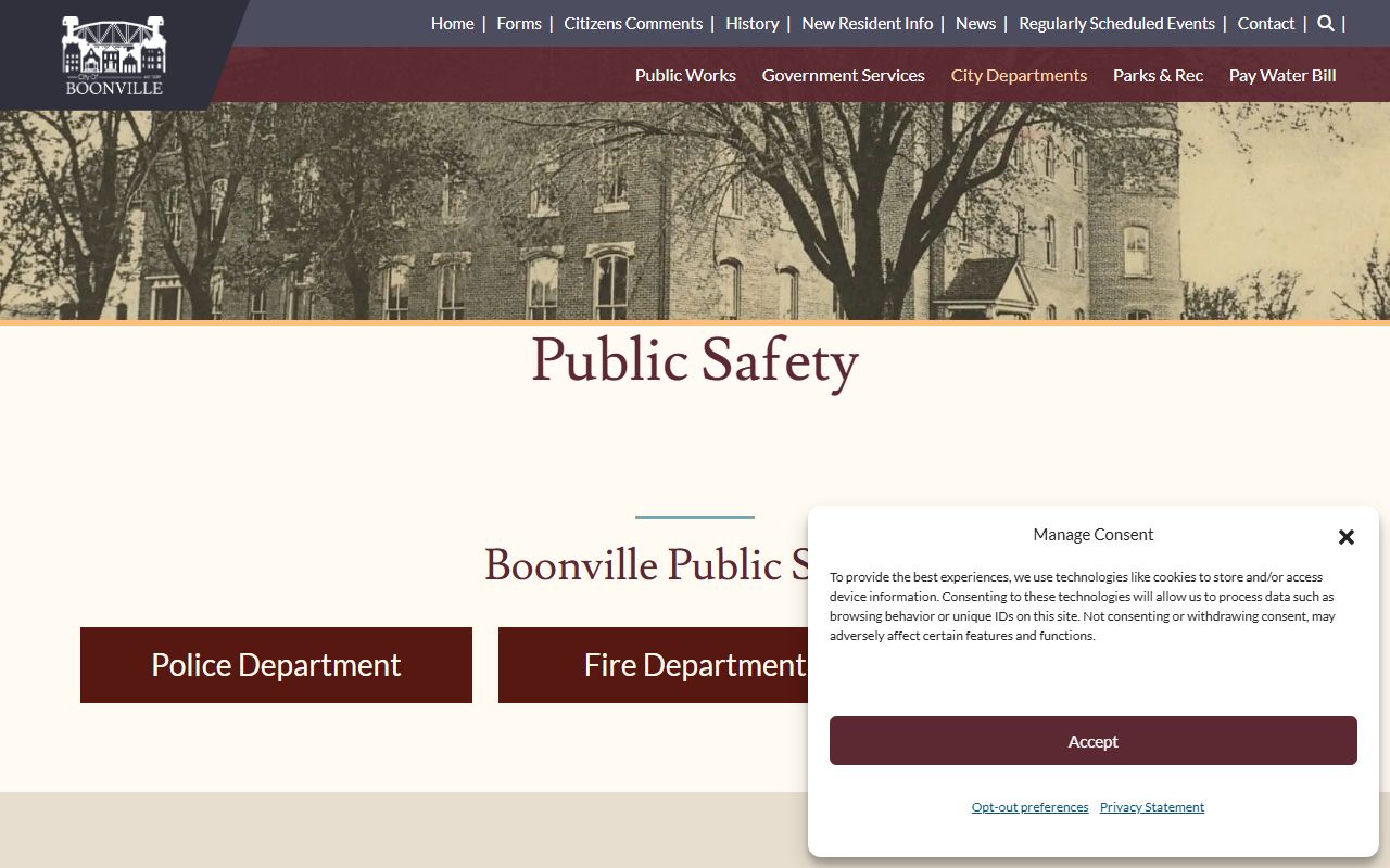 Cooper County arrest records Boonville Public Safety police source